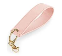 (One Size, Soft Pink) Bagbase Boutique Wristlet Keyring
