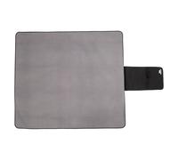 Trespass Throw Waterproof Checked Foldable Blanket in Grey Trespass Grey