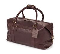 (One size, Tan) Eastern Counties Leather Large Holdall Bag