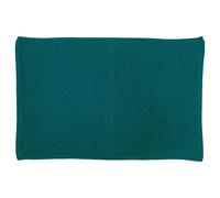 (One Size, Teal) The Linen Yard Loft Rectangular Bath Mat