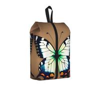 One Size Travel Shoe Storage Bag, Cute Little Butterfly Print Foldable Dust-Proof Shoe Packing Organizer, Gifts for Women and Men