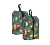 One Size Travel Shoe Storage Bag, Insect Atlas Print Foldable Dust-Proof Shoe Packing Organizer, Gifts for Women and Men