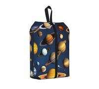 One Size Travel Shoe Storage Bag, Solar System Planets Print Foldable Dust-Proof Shoe Packing Organizer, Gifts for Women and Men