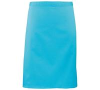 (One Size, Turquoise) Premier Colours Mid Length Apron