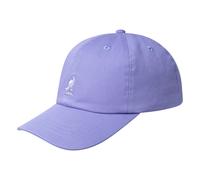 (One Size, Washed Lilac) Kangol Leather Backstrap Baseball Cap