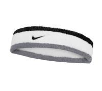 (One Size, White/Grey) Nike Classic Swoosh Headband