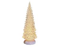 (One Size, White) Premier Battery Operated Water Spinner Christmas Tree