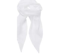 (One Size, White) Premier Unisex Adult Colours Chiffon Scarf