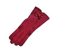 (One size, Wine) Eastern Counties Leather Womens/Ladies Geri Wool-blend Gloves