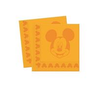 (One Size, Yellow) Disney Mickey Mouse Napkins (Pack of 20)
