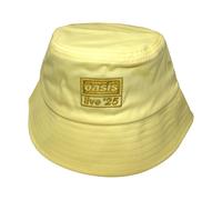 (One Size, Yellow) Oasis Live '25 Logo Bucket Hat