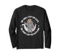 One Small Step for Sloth One Giant Leap for Sloth Kind Long Sleeve T-Shirt