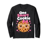 One Smart Cookie Cute Chocolate Chip Cookie Long Sleeve T-Shirt