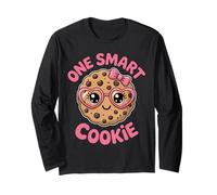 One Smart Cookie Funny Chocolate Chip Cookie Long Sleeve T-Shirt