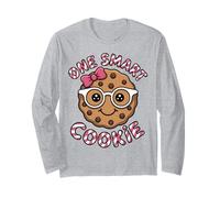 One Smart Cookie Funny Chocolate Chip Cookie Long Sleeve T-Shirt