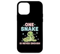 One Snake Is Never Enough Reptile Lover Herpetology Case for iPhone 12 mini