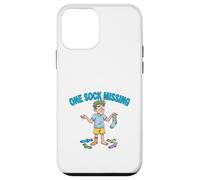 One Sock Missing Funny Laundry Problem Design Case for iPhone 12 mini