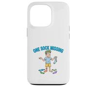 One Sock Missing Funny Laundry Problem Design Case for iPhone 13 Pro