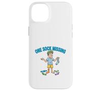 One Sock Missing Funny Laundry Problem Design Case for iPhone 14 Plus
