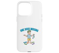 One Sock Missing Funny Laundry Problem Design Case for iPhone 15 Pro Max