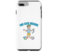 One Sock Missing Funny Laundry Problem Design Case for iPhone 7 Plus/8 Plus