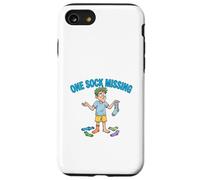 One Sock Missing Funny Laundry Problem Design Case for iPhone SE (2020) / 7/8