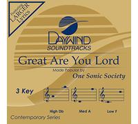 One Sonic Society - Great Are You Lord [Accompaniment/Performance Track]