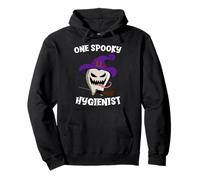 One Spooky Hygienist Funny Monster Tooth Halloween Pullover Hoodie