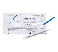 One Step: 10 x Ultra Early - 10mIU Wide Width Pregnancy Test Strips (Tests up to 6 Days Earlier)