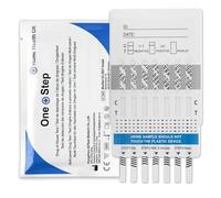 One Step 7-in-1 Drug Test Kit, 5 Home Urine Multi Drug Tests