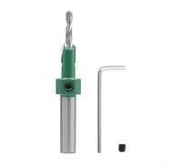 One-Step Adjustable Countersink Drill Bit, 90 Degree Alloy Step Drill for Wood, Self Tapping Screw Installer for Cordless and Hand Drills(B)