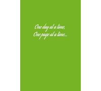 One Step At A Time One Page At A Time: 12 Step Inventory Journal Notebook AA Alcohol Celebrate Recovery 10th Step 4th Step