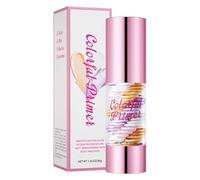 One Step Color Corrector Face Primer,Base Skin Perfecting Primer Isolation Cream to Brightening & Moisturizing Skin,Invisible Pore,Oil Control and Even Skin Tone (1Pcs)