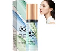 One Step Color Corrector Face Primer,Skin Perfecting Primer Cream,Sunscreen Isolation Cream,Skin Perfecting primer,Skin Tone Correcting Makeup Primer,Long Lasting Oil-Control Makeup Foundation