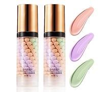 One Step Color Corrector Primer Makeup - 3 in 1 Face Primer Before Makeup with Spf 50 - Face Moisturizing Sunscreen Isolation Cream - Moisturizing and Oil-Regulating Long-Lasting Makeup (2)