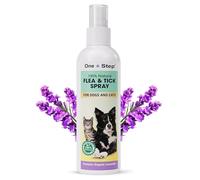 One Step Flea & Tick Spray for Dogs & Cats, Natural Essential Oils