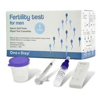 One Step Male Fertility Test Kit | Home Sperm Test for Men | SP-10 Male Fertility Test | Sperm Concentration Test Kit with Results in 5 Minutes | Accurate Mens Fertility Test