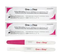 One Step Menopause Test Kit for Women | Detects FSH In Urine, Positive Or Negative Result, 25 mIU/mL Sensitivity, Results In 5 Minutes, Individually Sealed, Home Use