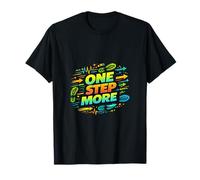 One Step More Running Motivation Design T-Shirt