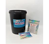 One Step Photopolymer Emulsion (1KG) + Stencil Strip Emulsion Remover Value Set (Makes 1litre)