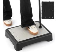 One Step Stool, Non-Slip Mobility Step Platform for Seniors & Elderly, 440 Lbs Capacity, Portable Short Step Riser for Stairs, Beds, Cars, Adult Support