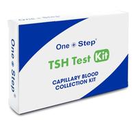 One Step Thyroid Test Kit UK - TSH Home Blood Test for Thyroid Function, Underactive & Overactive Thyroid Screening, Finger Prick Sample, Lab Verified Results in 2-3 Days