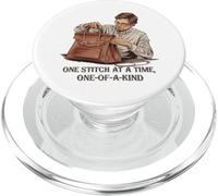 One Stitch at a Time Premium Handmade Crafting Mastery PopSockets PopGrip for MagSafe