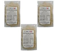 One Stop Dealer Potato Chips Wafer (For Frying) (200 Gram) - Ready to Fry or Bake - With no Added Salt - Dry Potato Fryums, For Snack, For Farahal, For Upwas (Pack of 3)