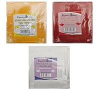ONE STOP DEALERS Combo Pack Pooja Cloth Red, White & Yellow - Soft Fabric for Religious Rituals, Temple, Festivals & Daily Use