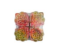 One Stop Dealers - Exquisite Decorative Diya for Diwali - Handcrafted Clay Lamp with Intricate Design | Set of 4 | Cultural Celebrations, Hassle-Free Maintenance (Pack of 1)