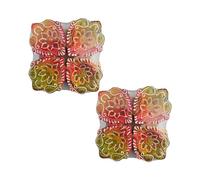 One Stop Dealers - Exquisite Decorative Diya for Diwali - Handcrafted Clay Lamp with Intricate Design | Set of 4 | Cultural Celebrations, Hassle-Free Maintenance (Pack of 2)