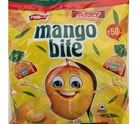 One Stop Dealers Family Mango Bite 217gram - Delectable Mango-Flavored Toffees for a Sweet & Tangy Tropical Delight - Perfect Candy Treat for All Ages (Pack of 1)
