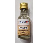 One Stop Dealers Food Essence Mango 28ml | Natural Mango Flavoring for Baking, Desserts & Beverages | Concentrated & Versatile (Pack of 1)