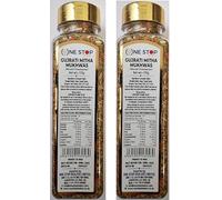 One Stop Dealers Mukhwas Gujrati Mitha (170 Gram) Jar - Eat Anywhere or Anytime - Easy to Carry - More Popular in After Meal Digestive Treat Snack (Pack of 2)